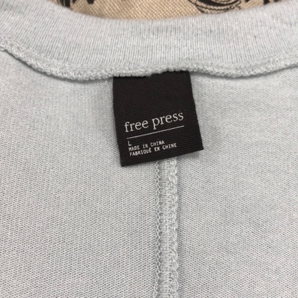 Free Press Brushed V-Neck T-Shirt - Picture 4 of 5